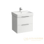 тумба под раковину laufen base 4.0223.2.110.260.1 570х440 мм, белый матовый 