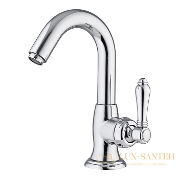 смеситель для раковины, nicolazzi el capitan, 3454cr75c, с донным клапаном, хром