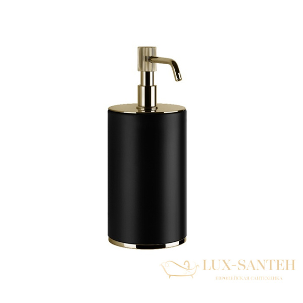 дозатор gessi venti20 65438.710 настольный, brass pvd/черный