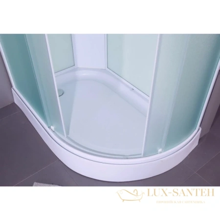 душевая кабина timo eco te-0702 l 120x80x218 см, стекло матовое