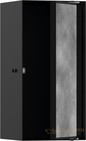 полка hansgrohe xtrastoris rock 56088670 матовая черная