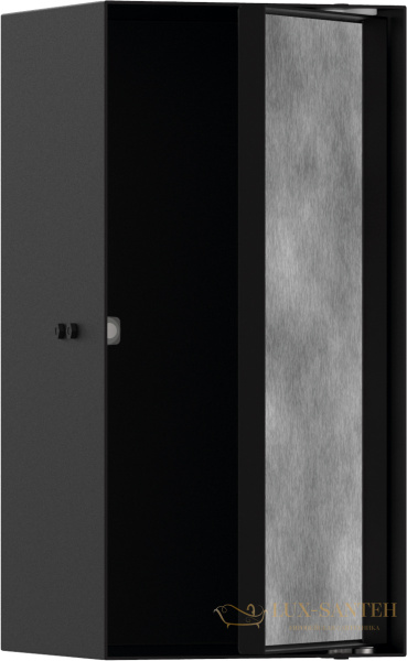 полка hansgrohe xtrastoris rock 56088670 матовая черная