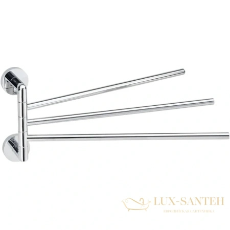 полотенцедержатель bemeta stella 166204112 44,5 см, поворотный, тройной, хром