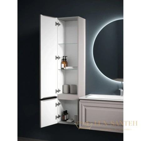 пенал sancos very pvr35lsm l подвесной, серый матовый