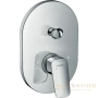 смеситель для ванны (внешняя часть) hansgrohe logis 71406000, хром