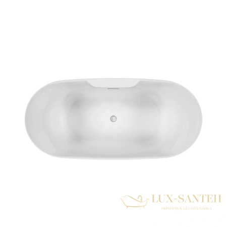 акриловая ванна sancos jazz fb17 170х80 см, белый