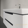 тумба под раковину villeroy & boch subway 2.0 a69010dh 987x420x449 мм, glossy white 