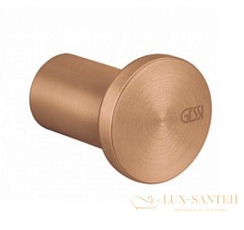 крючок gessi 316 accessories 54821.726, warm bronze br. pvd