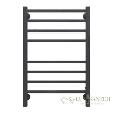 полотенцесушитель электрический terminus ватикан 4670078527554 п8 500x800 кс 9005 черный матовый