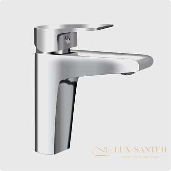 смеситель для раковины aquame prato aqmp6120, хром