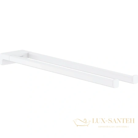 полотенцедержатель hansgrohe addstoris 41770700, белый матовый