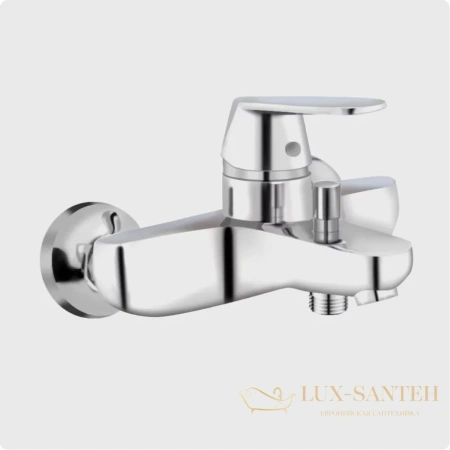 смеситель для ванны aquame prato aqmp6132, с душевым набором, хром