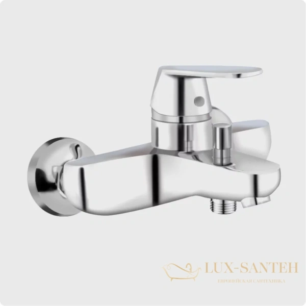 смеситель для ванны aquame prato aqmp6132, с душевым набором, хром