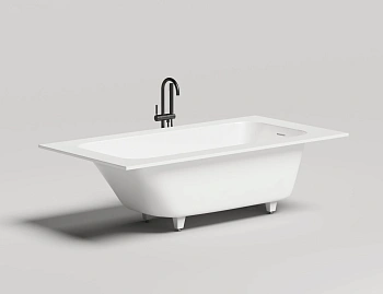 ванна salini orlanda kit plus 102114m s-sense 190x100 см, белый