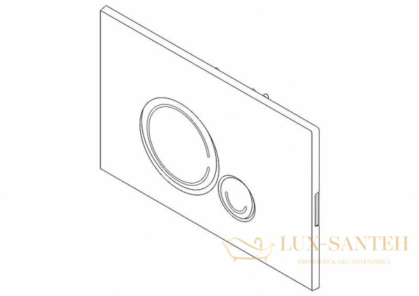 клавиша смыва belbagno sfera bb018-sr-oro, золото