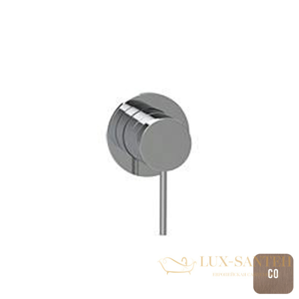 смеситель для душа встраиваемый almar modular e180140.co, внешняя часть, медь брашированная pvd