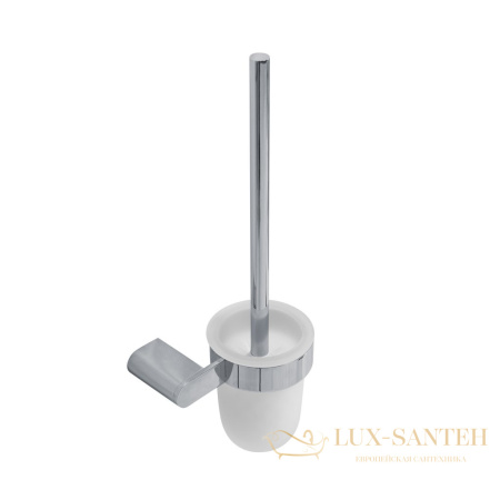 ершик для унитаза cezares stylus-tbs-v-01, хром глянцевый