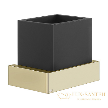 стакан подвесной черный gessi inverso accessories 20808.727, brass brushed pvd