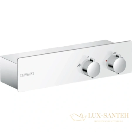 термостат hansgrohe showertablet 350 вм 13102400 белый/хром