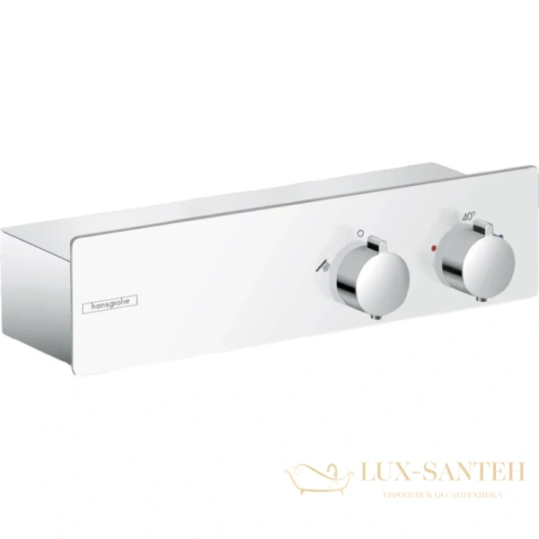 термостат hansgrohe showertablet 350 вм 13102400 белый/хром