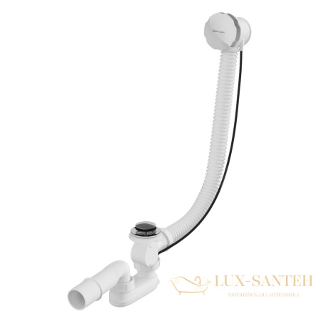 слив-перелив для ванны whitecross spwc60cr, 60 см, хром глянцевый