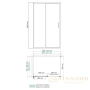 душевой уголок wasserkraft main 41s32 130х80 см 