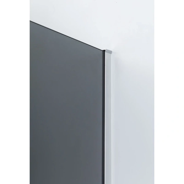 душевая дверь cezares slider-b-1 slider-b-1-100/110-grigio-cr 100-110 см, серый