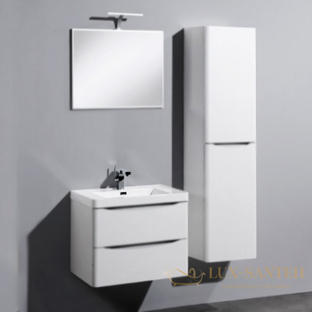 тумба под раковину belbagno ancona-n ancona-n-600-2c-so-bl 60 см подвесная, белый