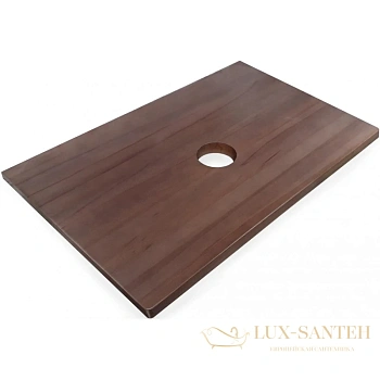 столешница jorno wood wood.06.80/dw 80 см, бук темный
