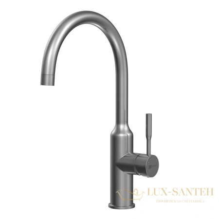 смеситель для кухни lemark expert lm5079gmn, графит