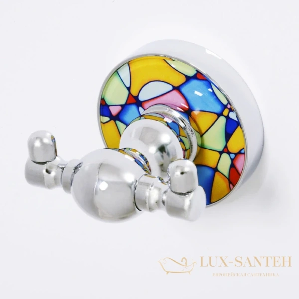 крючок двойной wasserkraft diemel k-2223d, хром