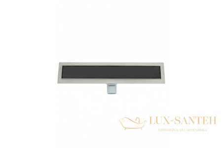 душевой трап almaes laguna 700 мм, цвет чёрное стекло