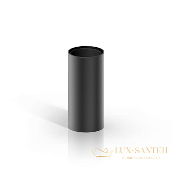 стакан для зубных щеток настольный decor walther mikado 0523360, черный матовый