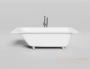 ванна salini orlanda 102022m s-stone 180x80 см, белый