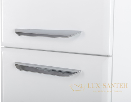 шкаф пенал cezares eco eco-1500-2a-sc-bo 40 см подвесной, bianco opaco