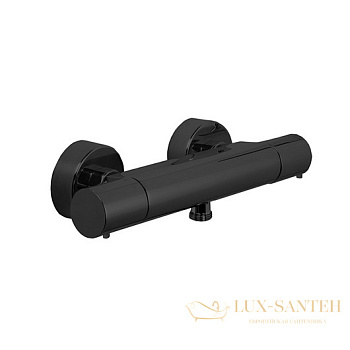 термостат для душа fima carlo frattini fimatherm f4275/1ns, черный матовый