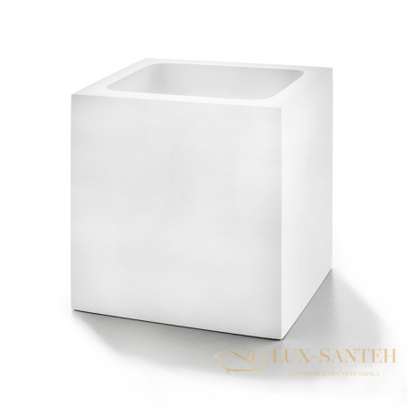 стакан для зубных щеток настольный 3sc bemood white bemw03a, белый