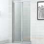 душевая дверь в нишу cezares eco eco-o-bs-80-c-cr профиль хром, стекло прозрачное