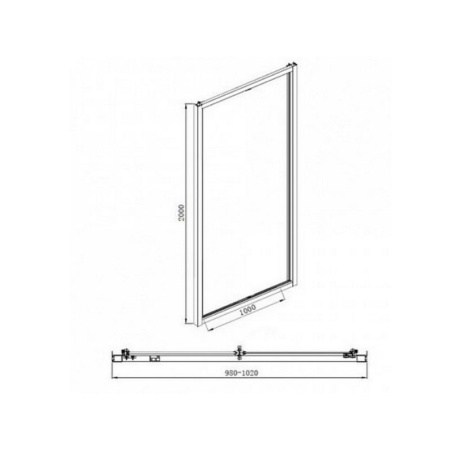 душевая дверь aquanet alfa naa6422-80 прозрачное стекло