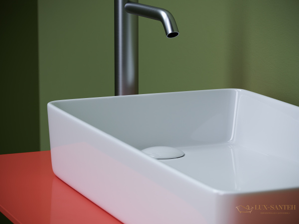 раковина накладная ceramica nova element cn5048, 620*340*110 мм, белый