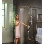 шланговое подсоединение hansgrohe fixfit s 26453000, хром
