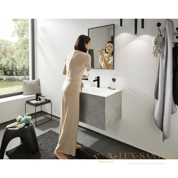 смеситель для раковины hansgrohe finoris 76020670 со сливным гарнитуром