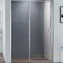 душевая дверь cezares urban urban-b-12-150-c-cr 150 см профиль хром, стекло прозрачное