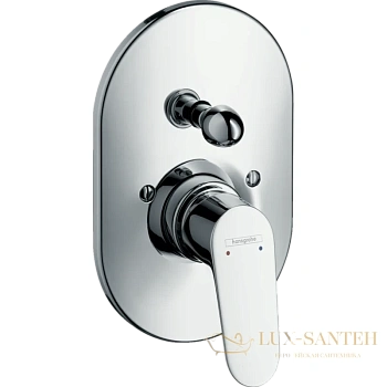 смеситель для ванны hansgrohe focus e2 31947000, хром