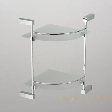 полка стеклянная schein rembrandt 0612b, хром