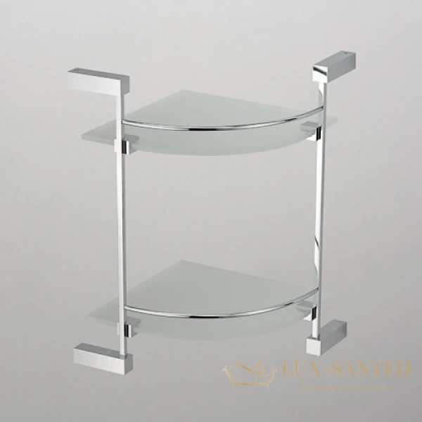 полка стеклянная schein rembrandt 0612b, хром