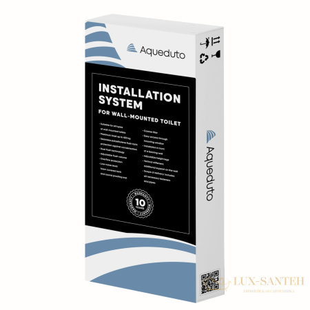 инсталляции aqueduto tecnica novo tec11, для подвесного унитаза