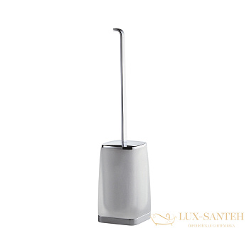 ерш colombo design time w4206 напольный, хром - матовое стекло