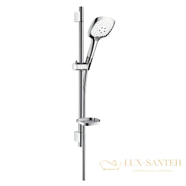 душевой набор hansgrohe raindance select 150 3jet / unica’s puro 0,65 м белый/хром