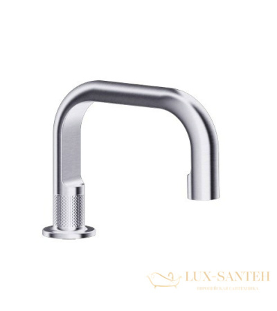 излив gessi inciso- 58091.149 для раковины, finox brushed nickel